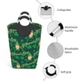 thumbnail image 4 of Bingfone St Patrick's Day9 Laundry Hamper,Large Canvas Fabric Lightweight Storage Basket Toy Organizer Dirty Clothes Collapsible, 4 of 6