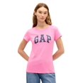 thumbnail image 1 of Remera Clásica con Logo GAP para Mujer Rosa XXS, 1 of 4