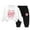 C, variant on TAmten Girls Outfit Sets 2 Pieces Long Sleeve Pullover Printed Girls Clothing Sets Size 5-6 Years