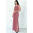 thumbnail image 3 of KOH KOH One Piece Sleeveless Cocktail Party Wide Leg Cute Casual Long Pant Suit Romper Playsuit Jumpsuit For Women Rose Pink Large US 12-14 NT147, 3 of 6