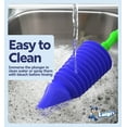 thumbnail image 6 of Luigi's - The World's Best Toilet Plunger | The Big, Blue & Green Unblocking Machine | Heavy Duty Unblocker with Unique Bellows Design | Clears & Unblocks All Toilets, 6 of 9