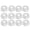 G004- Style D, variant on Covers, Aluminum Foil Covers, Foil Covers, Elastic Foil Wraps, 8 Inch Diameter Stretchable Seal, 1 Set Pack Insulating Aluminum Film for Table Dishes, Fridge Storage and Everyday
