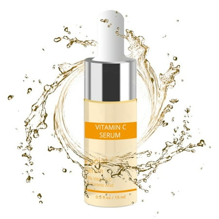 Vitamin C Serum For Face With Hyaluronic Acid Best Anti Aging Freckle Removal Moisturizing