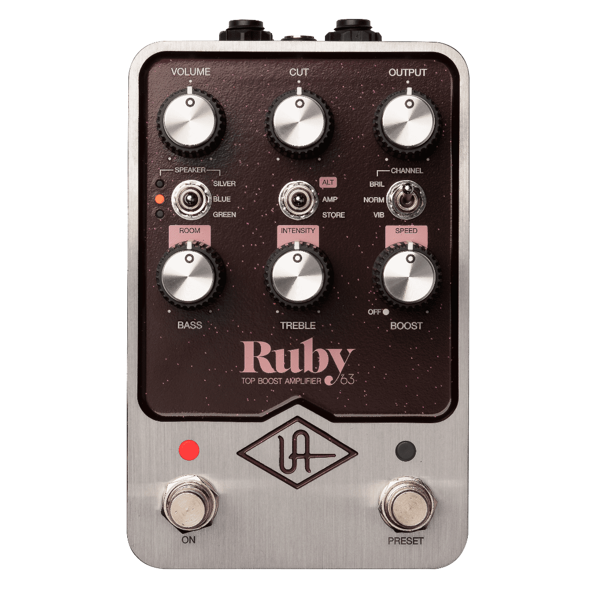 ギター UNIVERSAL AUDIO Dream65 Amplifier UAFX Universal Audio UAFX Dream '65 Reverb Amp Effects Pedal