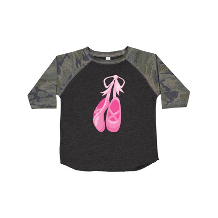 

Inktastic Ballet Shoes Ballet Slippers Ballet Dance Pink Girls Toddler T-Shirt