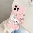 thumbnail image 1 of Cartoon Phone Case for For Apple iphone 15 Pro Max 15 Plus Girls Anti-drop Cinnamoroll Kuromi Hello Kitty Silicone Siling Cover ZR, 1 of 7