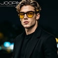 thumbnail image 4 of Joopin Classic Retro Square Night Vision Glasses for Men Women Fishing Driving Hiking Glasses with UV Protection, 4 of 8