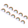 thumbnail image 4 of Apliques de tela Jadeshay 10 piezas parches de tela coloridos bordados, 4 of 14