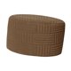 thumbnail image 2 of Funda redonda para otomana, funda protectora gruesa para muebles, ideal para guardar muebles. Café, 2 of 9