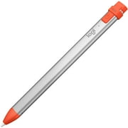Restored Logitech Crayon Digital Pencil for all iPads (2018 releases and later) with Apple Pencil technology, anti-roll design, and dynamic smart tip