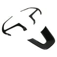 thumbnail image 4 of Reemplazo de la cubierta del volante de 3 piezas para Dodge Challenger Charger Durango 2015-2019 estilo de fibra de carbono, 4 of 5