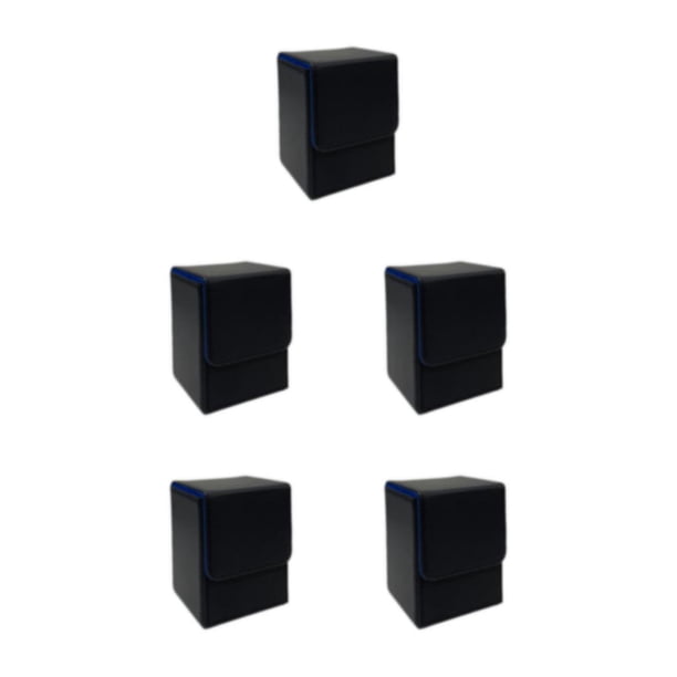 Cajas de almacenamiento para tarjetas Eigraketly protección baraja de cartas coleccionables negro Type2 NO2