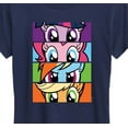 thumbnail image 3 of My Little Pony -  Stacked Faces - Women's Short Sleeve Graphic T-Shirt, 3 of 5