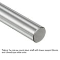thumbnail image 4 of Unique Bargains 2pcs Linear Motion Rods 8mm x 380mm (0.31 x 14.96 Inches) Case Hardened Chrome Plated Round Guide for 3D Printer, 4 of 6