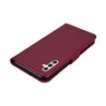 thumbnail image 3 of Feishell Wallet Case for Samsung Galaxy A25 5G,Owl Embossed Pattern Premium PU Leather with Card Holder Magnetic Clasp Flip Holder Phone Case Cover for Samsung Galaxy A25 5G,Winered, 3 of 7