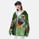 thumbnail image 3 of Balery Red-Eyed Tree Frog Sudadera ligera de manga larga con capucha y protección solar UPF 50+ para hombre y mujer, ideal para pesca y running-Medium, 3 of 7