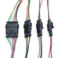 thumbnail image 6 of Carkhd 10 Kits 2/3/4/6 Pin Waterproof Electrical Auto Connector 2P 3P 4P 6P Male Female Plug With Wire Cable Harness For Car, 6 of 6