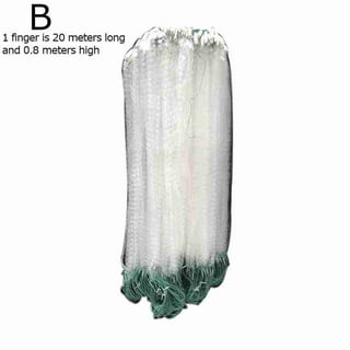 1 finger gill net thick thread ( 50 ft length 4 feet height Gill net ) best  quality