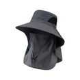 thumbnail image 1 of Detachable Eaves Cap Wide Brim Face and Neck Protection Hat Sun, 1 of 9