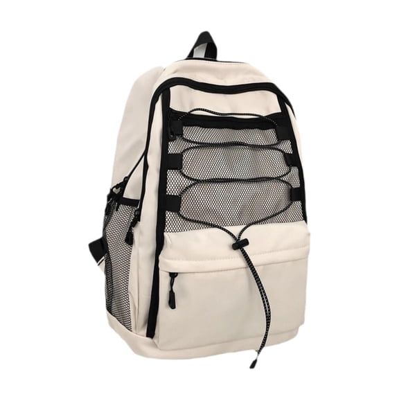 Wxqbjtam Sport Backpack Casual Daypack Multifunctional Rucksack for Running Hiking Skiing White