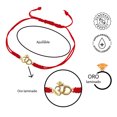 thumbnail image 2 of VANGANIA pulsera roja con dije Om joyería para mujer regalo para mamá y novia, 2 of 5