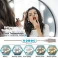 thumbnail image 6 of Glam Hobby 10Pcs LED Makeup Comestic Mirror Light Kit with Dimmable Light Bulbs, Stick on Dimmable Makeup Lights, Hollywood Vanity Makeup Mirror Light Bulb, 6 of 8