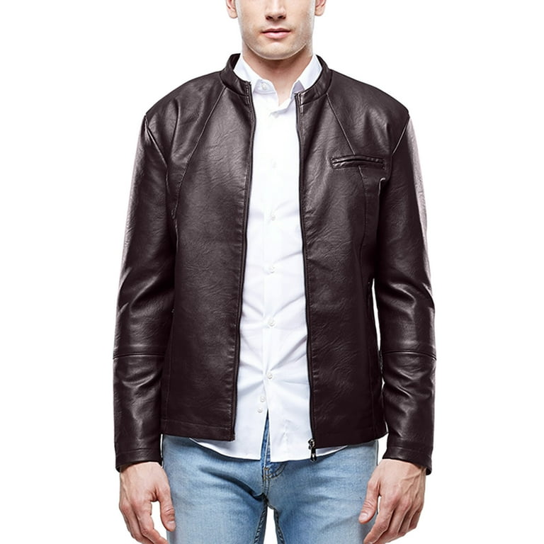 Mens 4x leather jackets sale