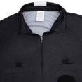thumbnail image 3 of Camiseta de árbitro de fútbol Total Soccer Factory negra talla pequeña, 3 of 6