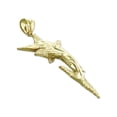 thumbnail image 4 of 14K Gold Blue Marlin Pendant, 4 of 5