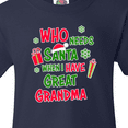 thumbnail image 4 of Inktastic Who Needs Santa when I Have Great Grandma Youth T-Shirt, 4 of 5