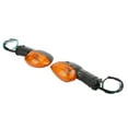 thumbnail image 3 of Lampe Indicatrice de Moto, Feu de Signalisation Arrière Durable 2 Pcs ABS 10W 12V Résistant à l'Usure pour Réparation Remplacement pour YZF R1 R6 R125 R25 Transparent, Noir, Fauve, 3 of 8