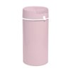 Bubula Premium Steel Diaper Waste Pail with Air Tight Lid and Lock, Baby Pink