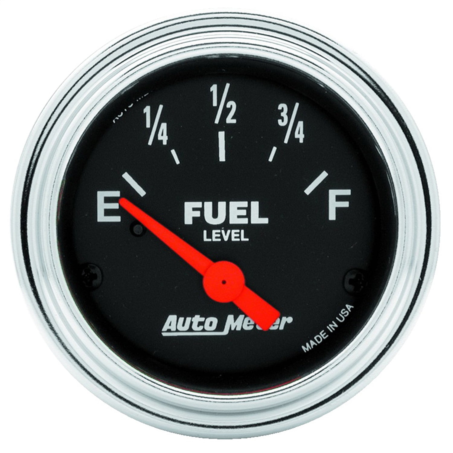 AutoMeter 2516 Traditional Chrome Electric Fuel Level Gauge Walmart Canada
