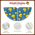 thumbnail image 3 of Sikiie Rubber Duck Christmas Tree Skirt, Christmas Tree Decorations, Christmas Decor, Tree Mat Decoration(30-48IN)-30", 3 of 6