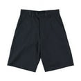 thumbnail image 2 of Universal Flat Front Unisex Shorts (Sizes 8 - 20) - navy, 12 (Big Girls), 2 of 2