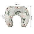 thumbnail image 2 of Ergonomic Pink Flamingo Nursing Pillow, #1pcs036fp, 2 of 3