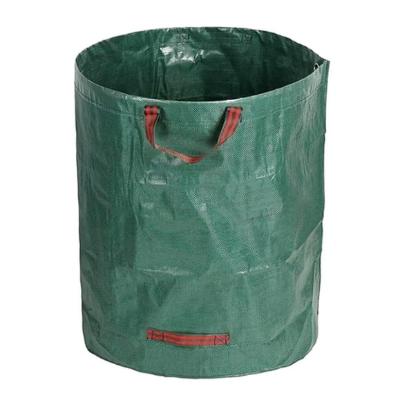 Hyasfey Garden Garbage Bag Waterproof Leaf Sack Large Capacity Reusable Leaf Collection Bag for Garden Yard Waste Debris Storage