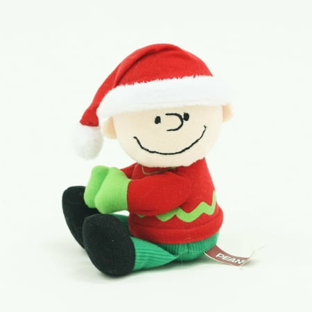 Snoopy 5-inch Christmas Clip on plush Charlie Brown