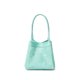 thumbnail image 3 of Fashion Silk Women Bucket Bag Luxury Suede Cowhide Leather Female Party Handbag Lady Shopping Shoulder Bag With Top Handles, 3 of 5