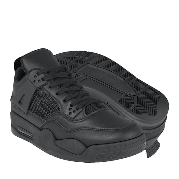 TENIS BLACK REPUBLIC HOMBRE PM2491907 SIMIPIEL NEGRO