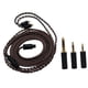 thumbnail image 4 of Cable para auriculares de 8 núcleos, fácil de usar, de cobre de alto rendimiento para IE200, 600 y 300 Negro, 4 of 6