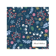 ANZON MORIES 9 Sheets Gift-Wrapping Paper , 3 Patterns, 27.5x17.5”, 3.35 Sq. Ft/Each, Unique Floral Design Soft Strong 80 GSM Kraft Paper Roll