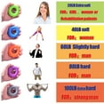 thumbnail image 3 of Agarre Fortalecedor de Terapia de Agarre Muscular Shamjiam 20LB 40LB 60LB Verde 20LB, 3 of 4