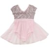 Girls' Babydoll Leotard with Back Keyhole