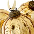 Gold Glass Ball Christmas Hanging Ornaments, 3 inch, 6 Count, by Holiday Time