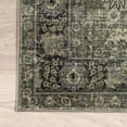 thumbnail image 4 of Bayberry Spill Proof Vintage Machine Washable Area Rug, 3' x 5', Bayberry Green Grey, 4 of 8