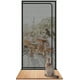 thumbnail image 1 of Reinforced Cat Screen Door Heavy Duty Pet-Proof Screen with Zipper White Prevents Pets from Running Out, 1 of 5