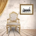 thumbnail image 3 of Sophie 6 32x23 Gold Ornate Wood Framed with Double Matting Museum Art Print Titled - Locomotive Train Engraving Vintage, 3 of 4