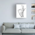 thumbnail image 3 of Jennifer Paxton Parker 'Hand Signs III' Canvas Art, 3 of 3
