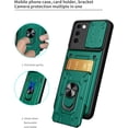 thumbnail image 4 of Case for Samsung Galaxy Note 20 5G with Card Holder, Heavy Duty Protection Phone Case with Magnetic Ring Kickstand Slide Camera Cover for Samsung Galaxy Note 20 4G/5G LJK Red, 4 of 12
